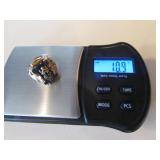 10 kt gold ring (10.9 grams)