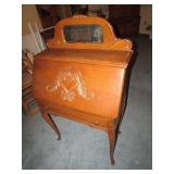 antique drop front desk