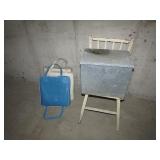 galvanized milkbox,chair & floaters