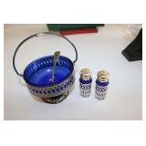 sugar bowl & salt n pepper