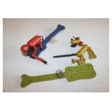 2 vintage wood toys incl;walt disney pluto