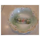 hand painted RS Prussia hand painted bowl