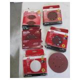all new sanding discs