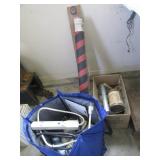 antenna,plug in,stool & items