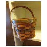 longaberger poinsettia christmas basket