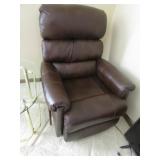 lazyboy leather recliner