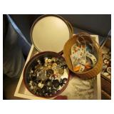 buttons & sewing items