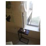 end table & table lamp
