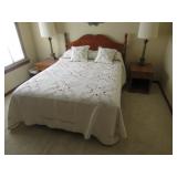 4 pc bedroom suit incl;bed