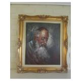 W. Dawson oil on canvas art picture