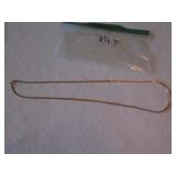 14k gold necklace (4.1 grams)