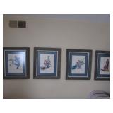 4 matching Norman Rockwell pictures