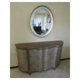 credenza & mirror