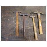 3 hammers & pick
