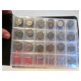 u.s. coins incl:2 silver dimes & war nickels