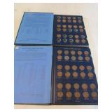 2 books of lincoln cents