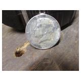 1964 silver kennedy half dollar