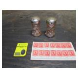 war stamps,salt n pepper & play station 2 mem card