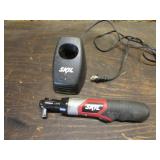 skil ratchet w/charger & craftsman cordless drill