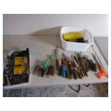 screwdrivers,saws & all misc items