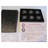 6 pc nickel collection