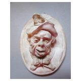 chalkware wall hanging