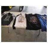 4 t-shirts incl:colts & harley davidson