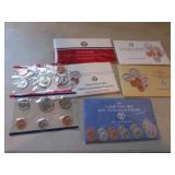 5- u.s. mint unc. coin sets