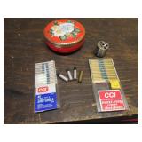 22 cal. shotshells & cylinder for revolver