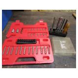 xcelite tool & bit set in red case