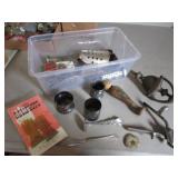 clippers,door knocker & items