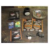 harley davidson collectibles incl:ashtray