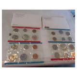 2- u.s. mint coin sets