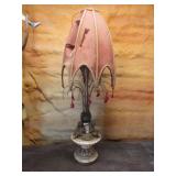 vintage lamp (shade is tore)