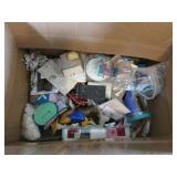 box of misc items