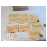 copper kennedy coin & littleton misc coins