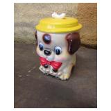 older dog bisquit jar