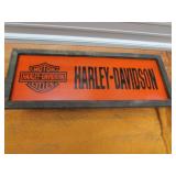 32' x 12' Harley Davidson metal sign