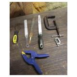 files,c-clamps & clamp