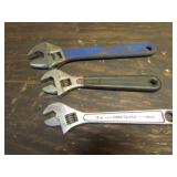 3 adj. wrenches incl:craftsman