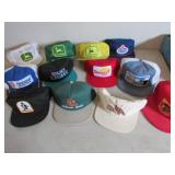 all hats incl:john deere