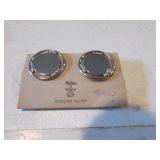 sterling silver cuff links