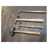 3 hammers & mallet
