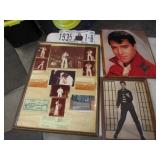 elvis clock,pictures & items