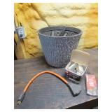 flower pot,cord,air nails