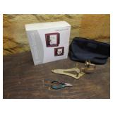 shadow boxes,brass wall candleholder,bag,trimmer