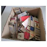 box of advertising matches