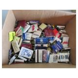 box of advertising matches
