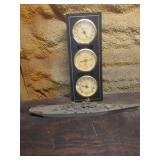 barometer & model ship