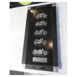 harley davidson motorcycle wall hanging